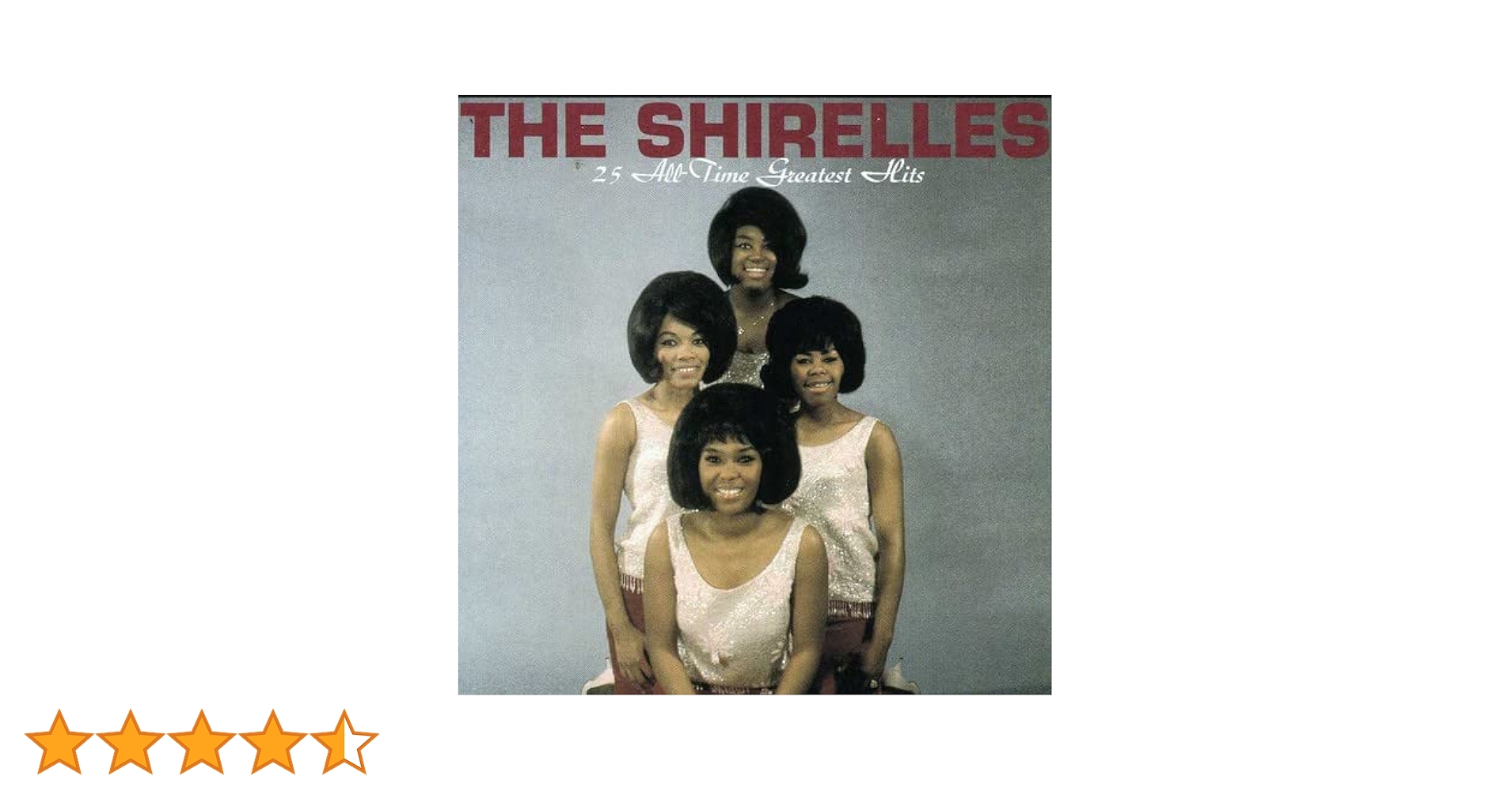 洋楽 THE SHIRELLES Amazon.co.jp: 25 All-Time Greatest Hits: ミュージック